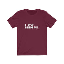 Load image into Gallery viewer, I Love Me Jersey Short Sleeve Tee
