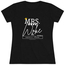 Load image into Gallery viewer, Christian Women&#39;s Tee, Equally Yoked, Wifey, Tshirt
