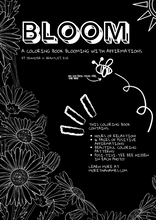 Load image into Gallery viewer, Bloom Adult Coloring Book for Relaxation and Self-Care

