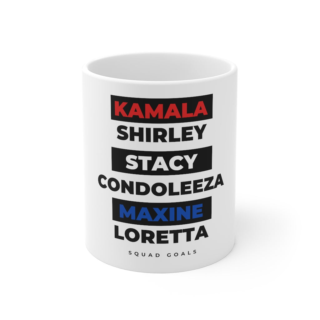 Kamala Harris, Shirley Chisolm, Maxine Waters, Loretta Lynch, Condoleeza Rice, Black Politicians, Strong Black Woman Coffee Mug Gift