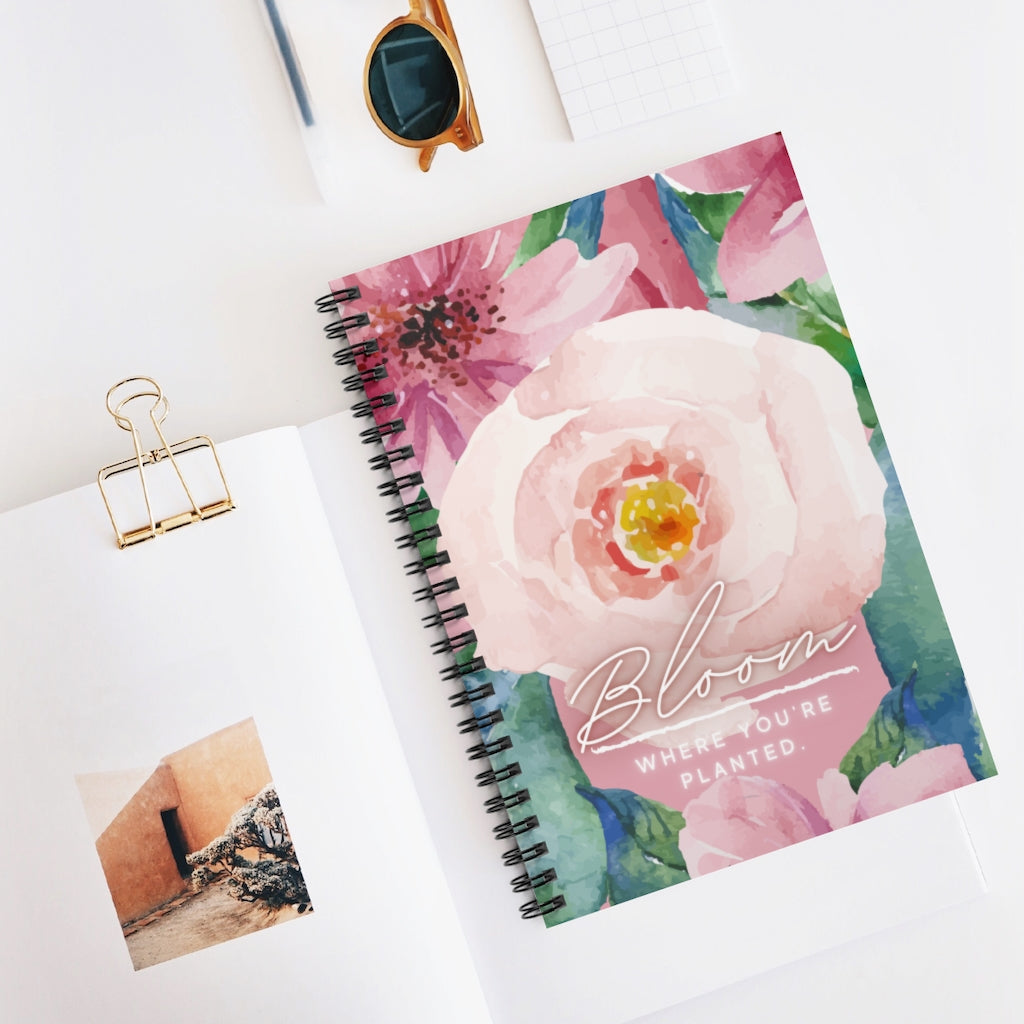 Bloom Spiral Notebook