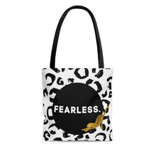 Load image into Gallery viewer, Fearless Leopard Print Shopping and Tote Bag
