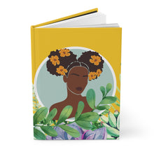 Load image into Gallery viewer, Growth Mindset Journal| Black Girl Magic | Hardcover Journal | Big Chop Gift | Melanin Notebook |Natural Hair Gift| Crown | Black Girl | Crown
