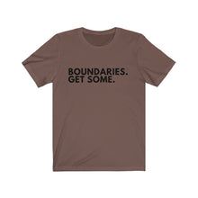 Load image into Gallery viewer, Boundaries Jersey Short Sleeve Tee
