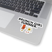 Load image into Gallery viewer, Brunch Girl Summer Kiss-Cut Stickers
