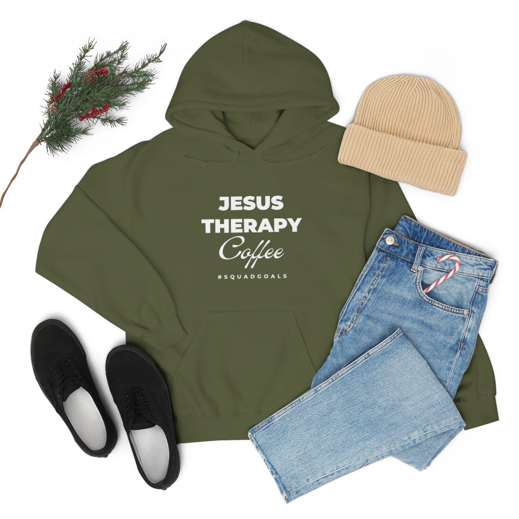 Jesus, Therapy, Coffee, Hoodie, Hooded Sweatshirt, Christian, Therapist, Proverbs 31, Unisex