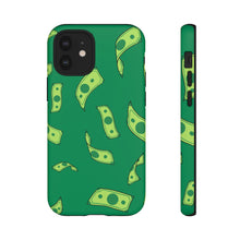 Load image into Gallery viewer, Money Green | Money Phone Case | Iphone | Samsung | Peace | Tough Cases | Dollar Bills | Money Rain | Green Phone Case
