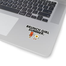 Load image into Gallery viewer, Brunch Girl Summer Kiss-Cut Stickers

