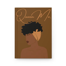 Load image into Gallery viewer, Black Queen Journal| Black Girl Magic | Hardcover Journal | Big Chop Gift | Melanin Notebook |Natural Hair Gift| Crown | Black Girl | Crown
