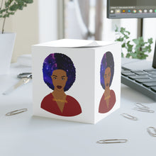 Load image into Gallery viewer, Black Girl Magic Sticky Notes | Black Woman Positive Affirmations - Planner - Encouragement - Shine Note Cube
